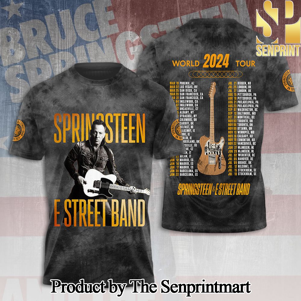 Bruce Springsteen 3D Full Printed Shirt – SEN3154