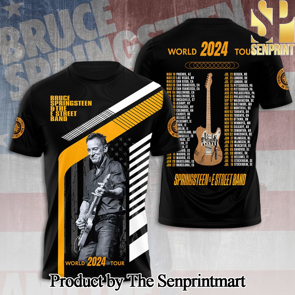 Bruce Springsteen 3D Full Printed Shirt – SEN3180