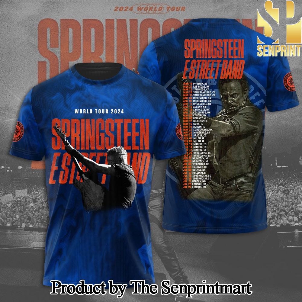 Bruce Springsteen 3D Full Printed Shirt – SEN3292