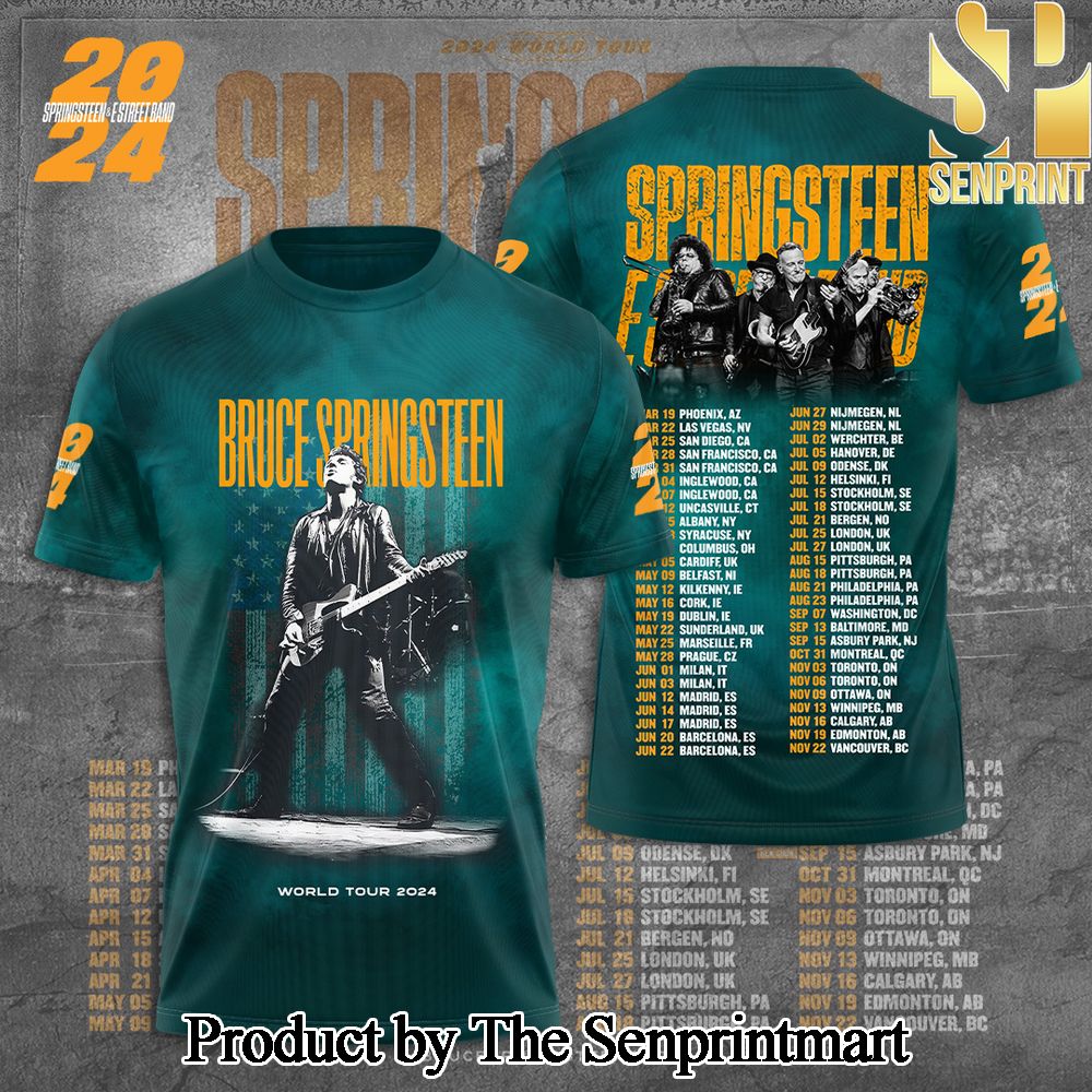 Bruce Springsteen 3D Full Printed Shirt – SEN3295