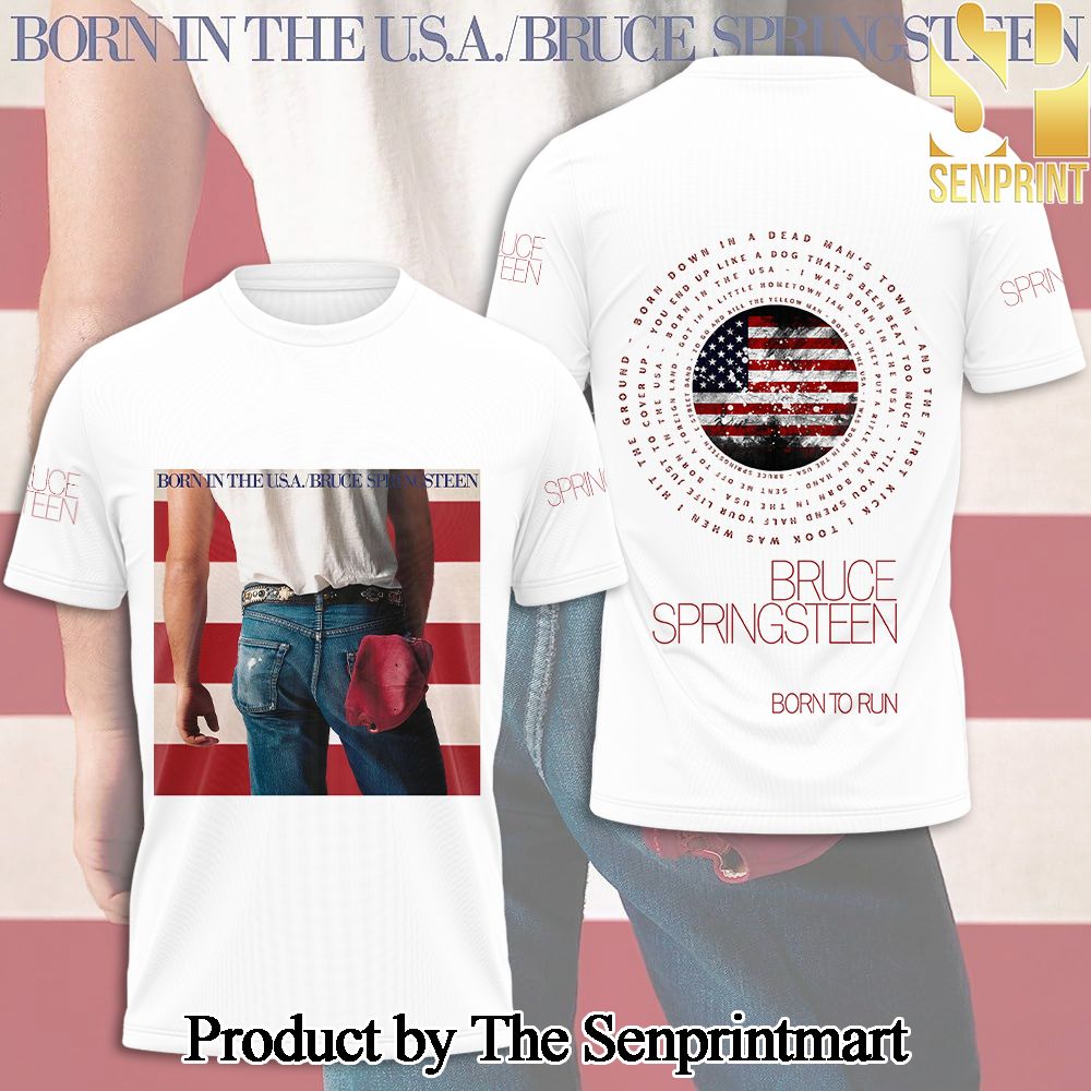 Bruce Springsteen 3D Full Printed Shirt – SEN3793