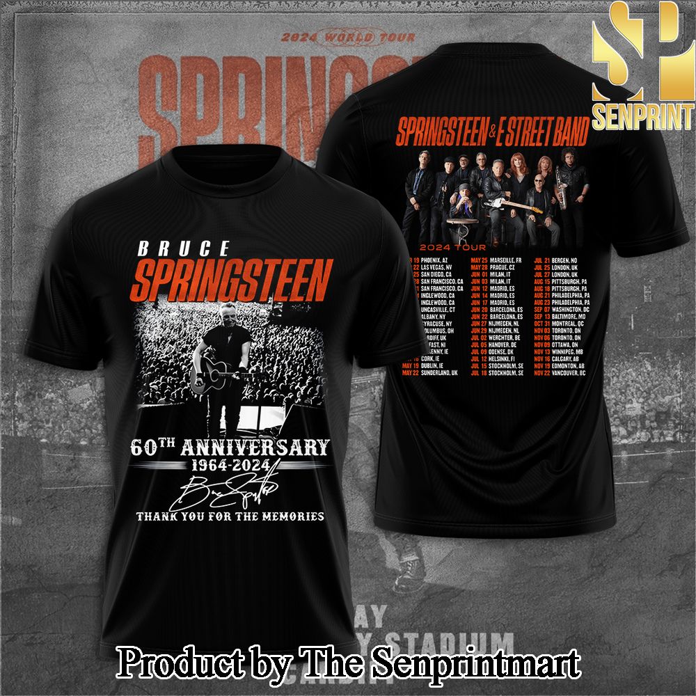 Bruce Springsteen 3D Full Printed Shirt – SEN4229