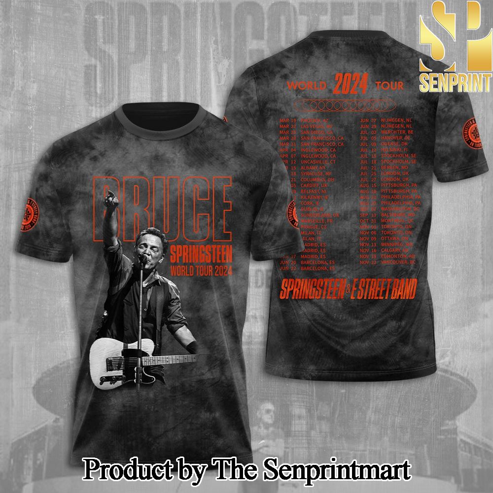 Bruce Springsteen 3D Full Printed Shirt – SEN4445