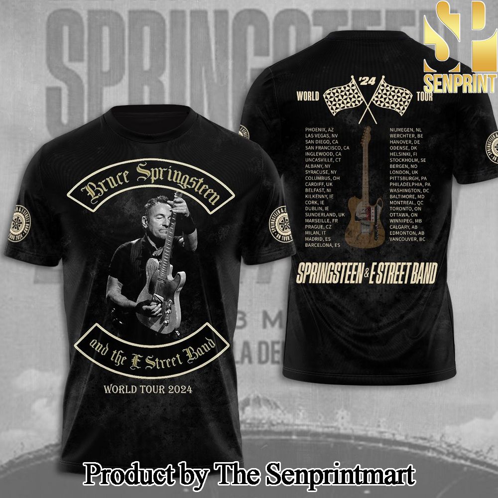 Bruce Springsteen 3D Full Printed Shirt – SEN4446