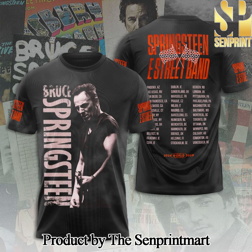 Bruce Springsteen 3D Full Printed Shirt – SEN4456