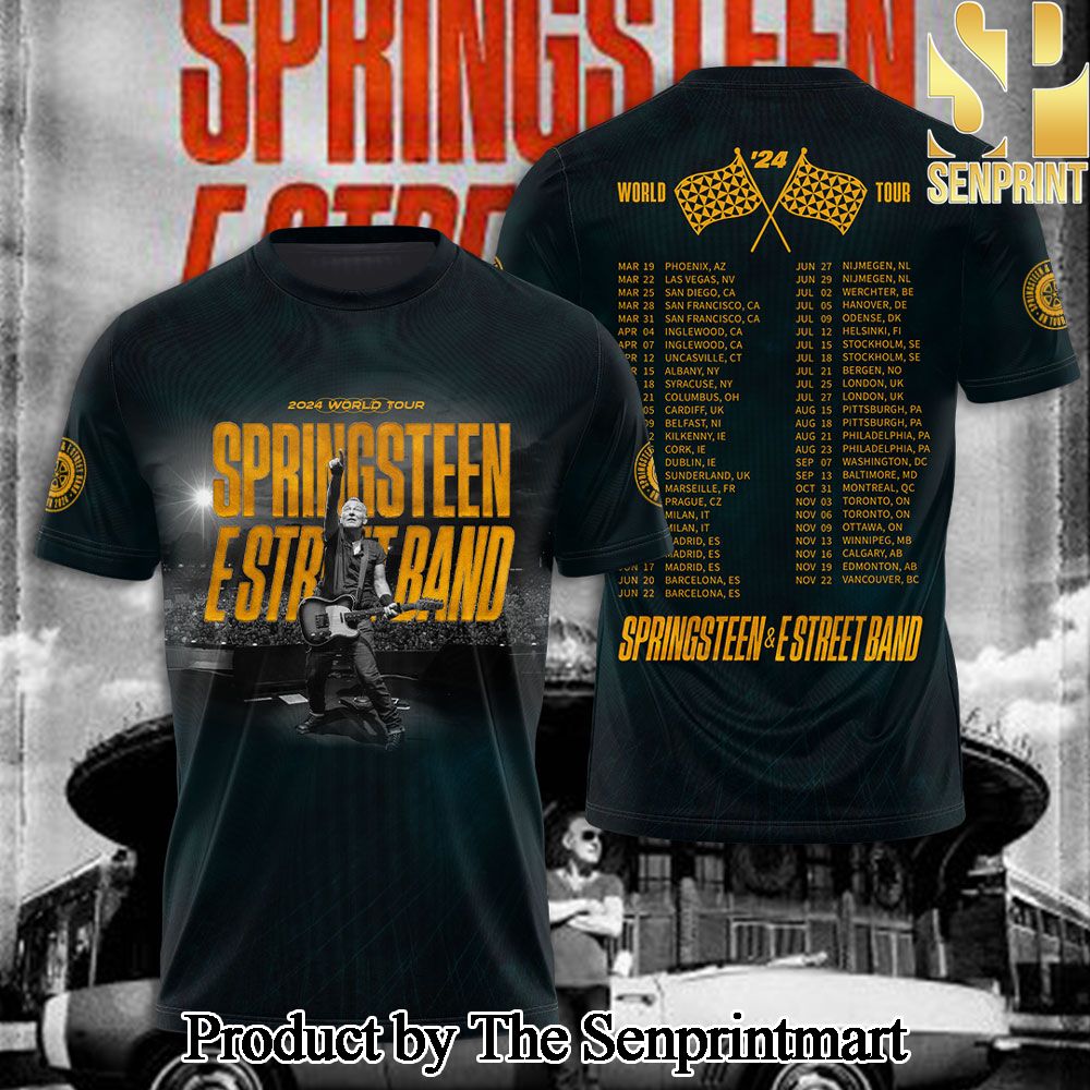 Bruce Springsteen 3D Full Printed Shirt – SEN4736