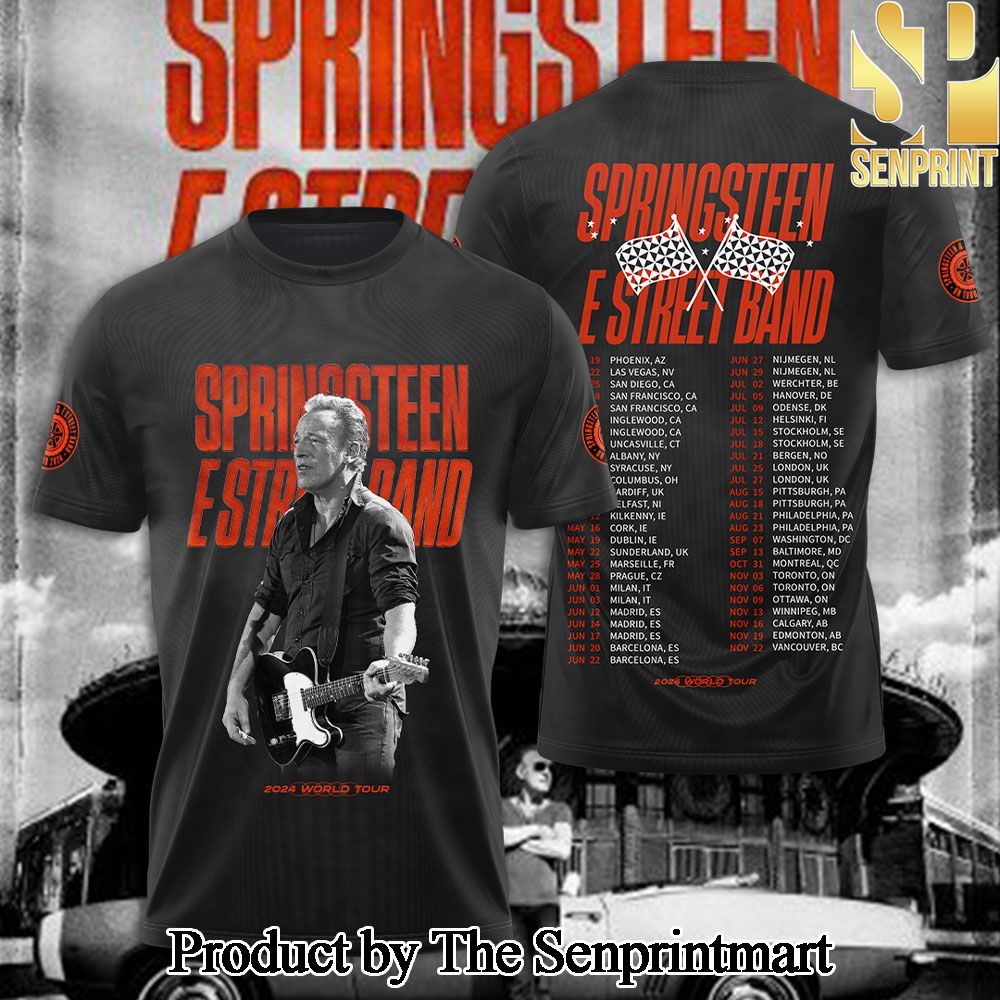 Bruce Springsteen 3D Full Printed Shirt – SEN4739