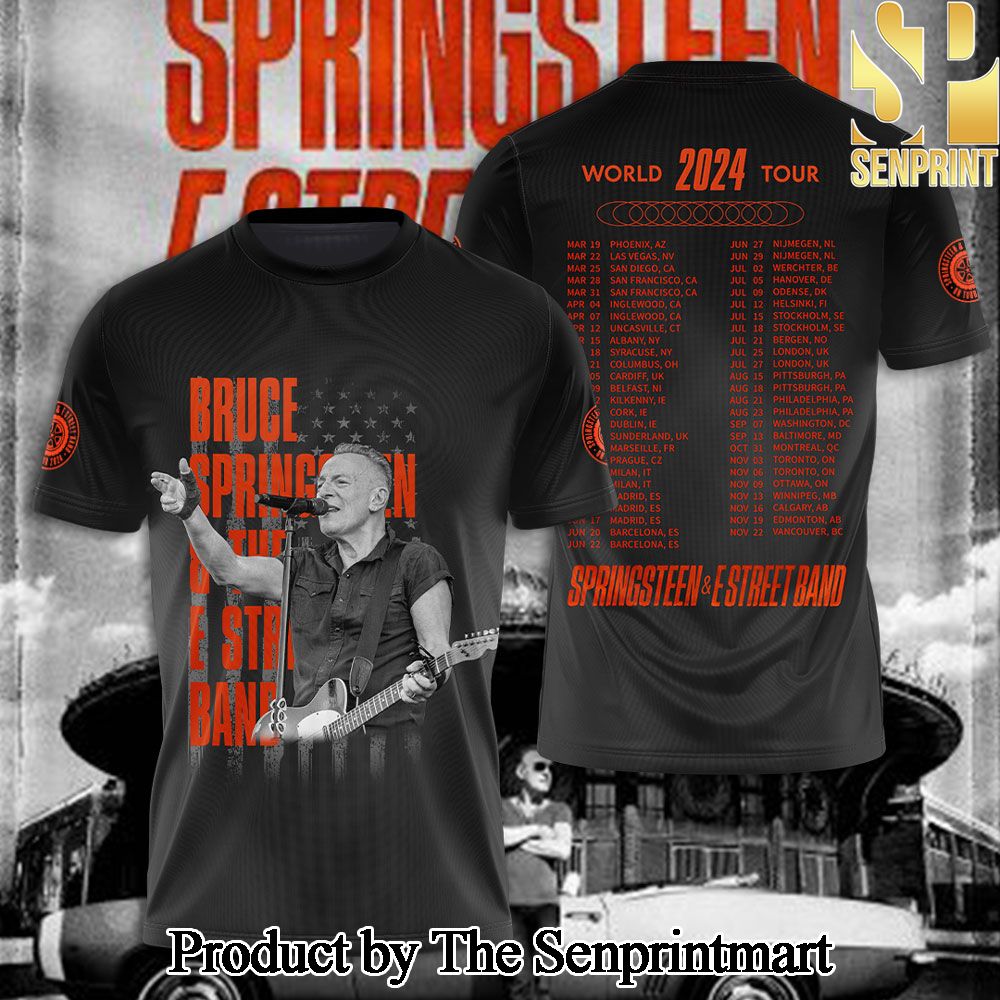 Bruce Springsteen 3D Full Printed Shirt – SEN4741