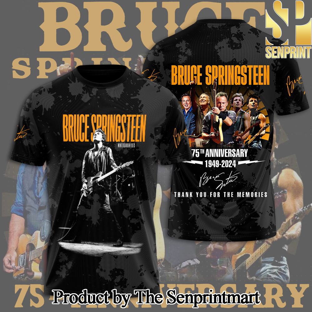 Bruce Springsteen 3D Full Printed Shirt – SEN4939