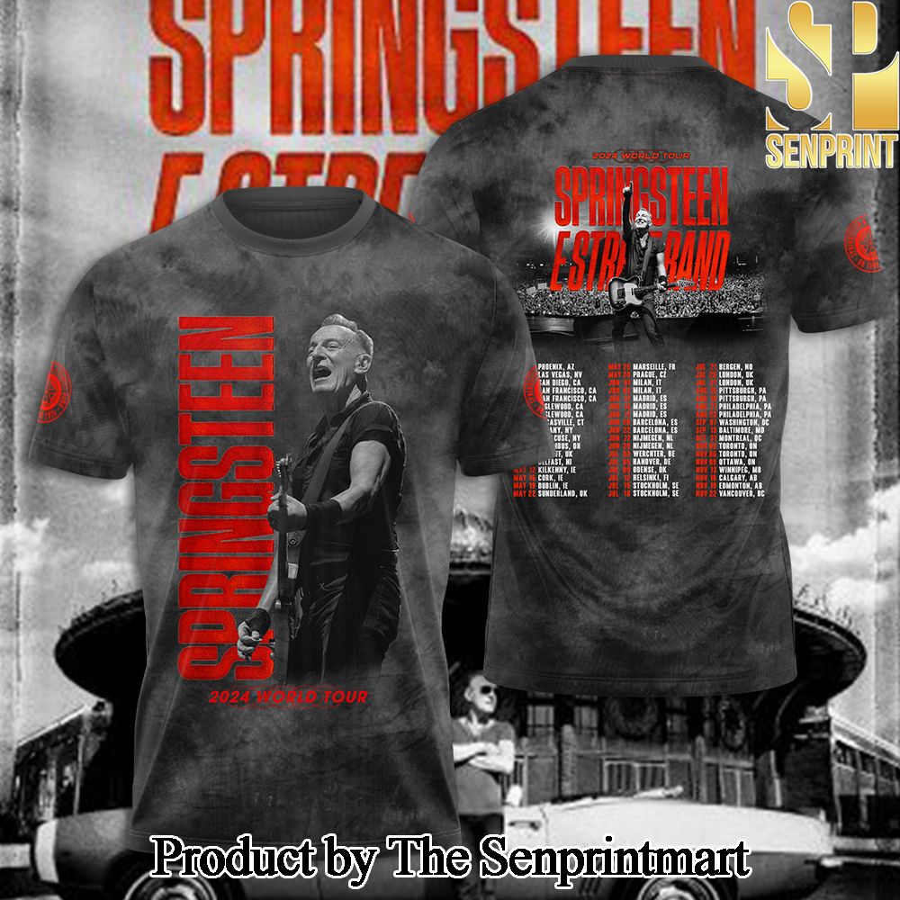 Bruce Springsteen 3D Full Printed Shirt – SEN5033
