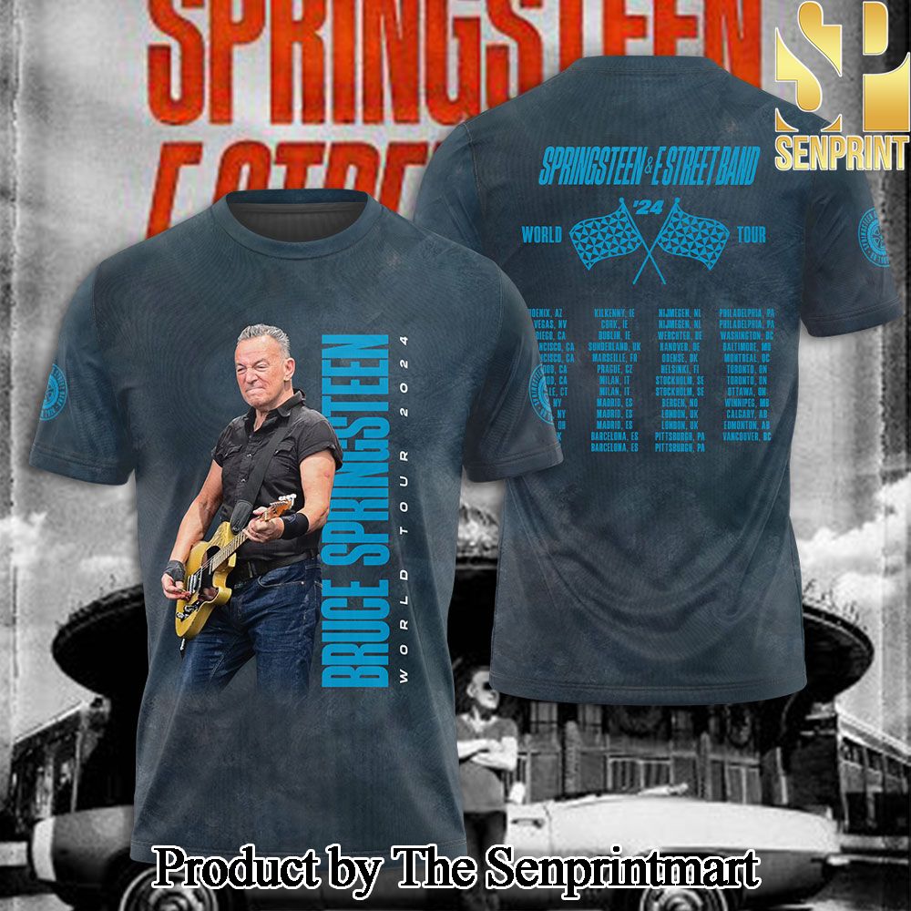 Bruce Springsteen 3D Full Printed Shirt – SEN5043