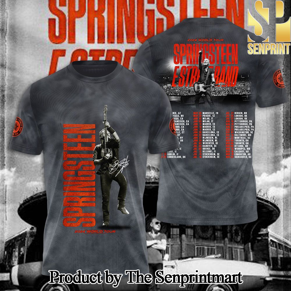 Bruce Springsteen 3D Full Printed Shirt – SEN5044