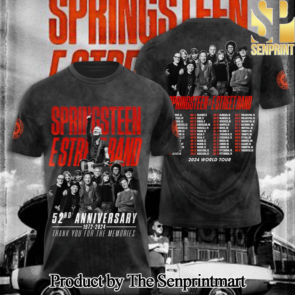 Bruce Springsteen 3D Full Printed Shirt – SEN5049