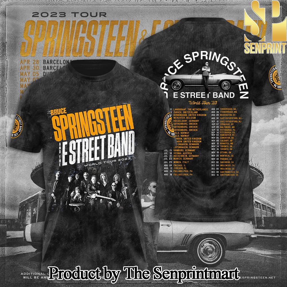 Bruce Springsteen 3D Full Printed Shirt – SEN5458