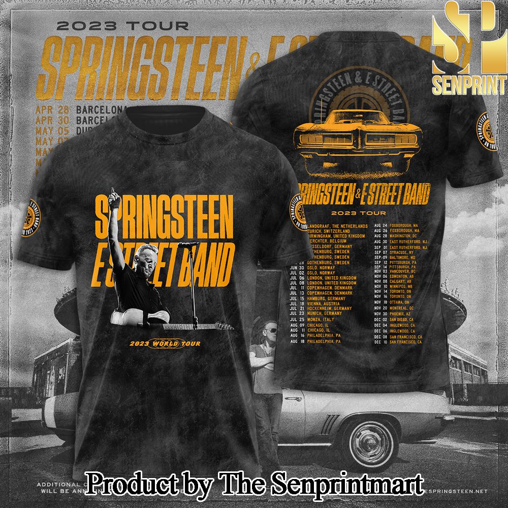 Bruce Springsteen 3D Full Printed Shirt – SEN5462