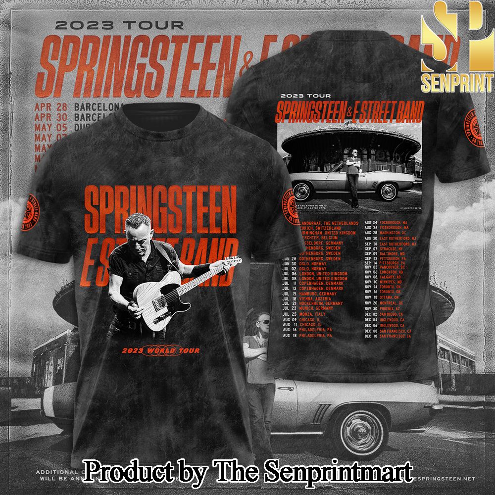 Bruce Springsteen 3D Full Printed Shirt – SEN5463