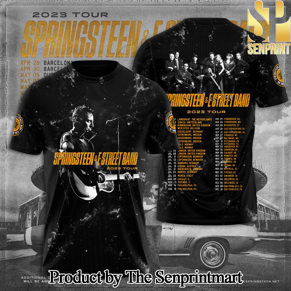 Bruce Springsteen 3D Full Printed Shirt – SEN5469