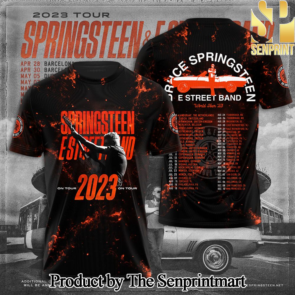 Bruce Springsteen 3D Full Printed Shirt – SEN5471