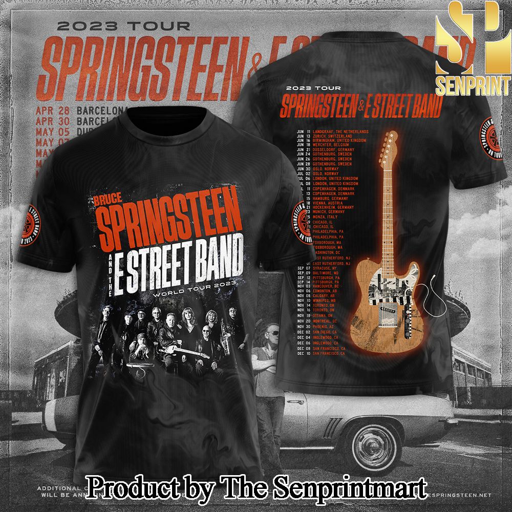 Bruce Springsteen 3D Full Printed Shirt – SEN5476