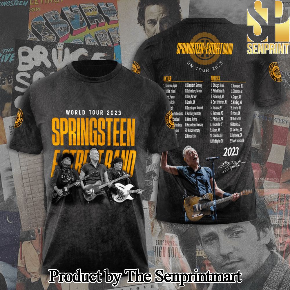 Bruce Springsteen 3D Full Printed Shirt – SEN5501