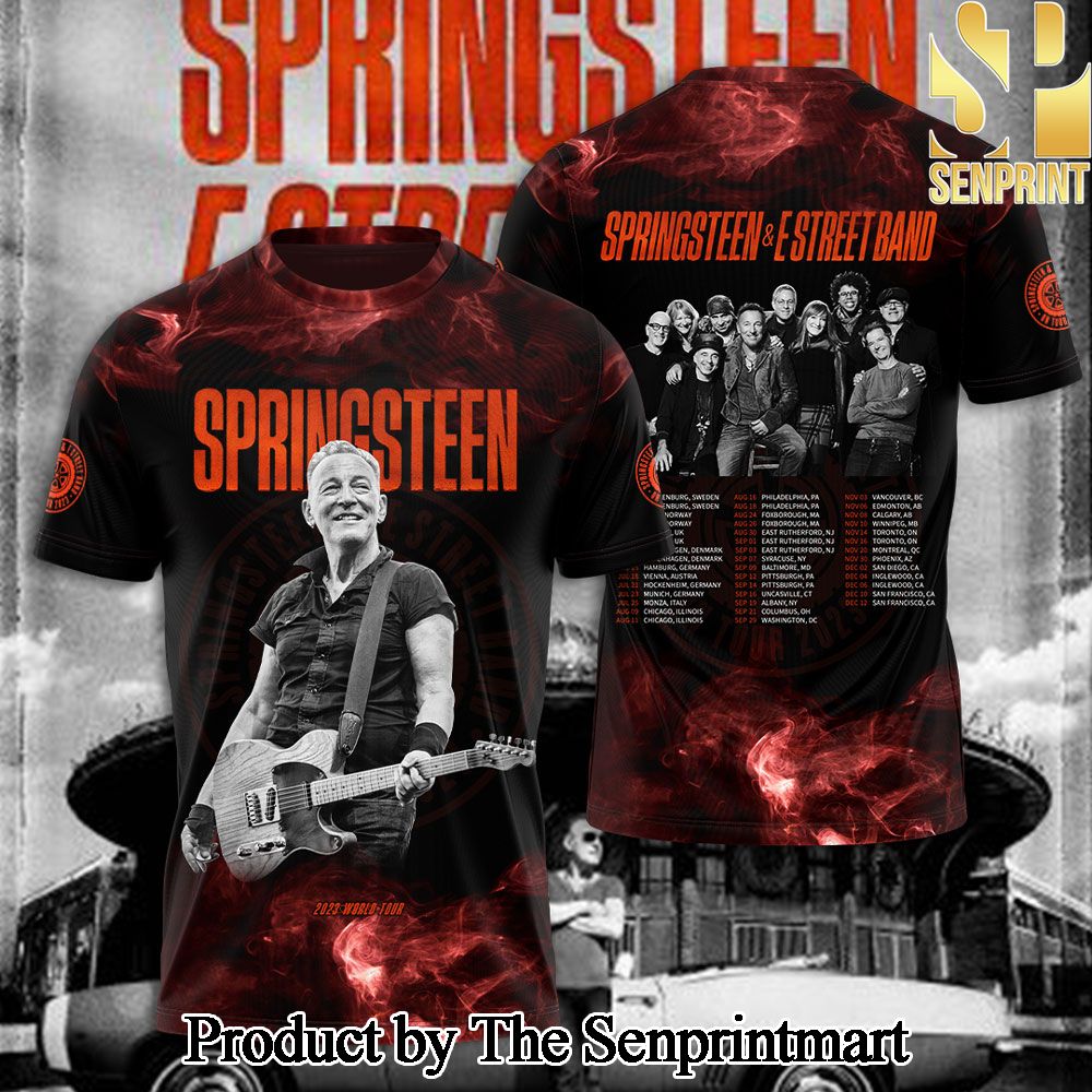 Bruce Springsteen 3D Full Printed Shirt – SEN5503