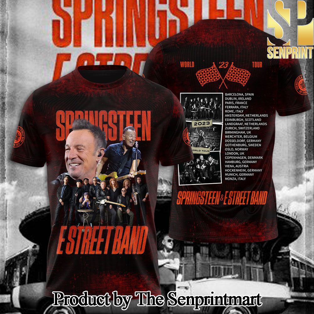 Bruce Springsteen 3D Full Printed Shirt – SEN5504