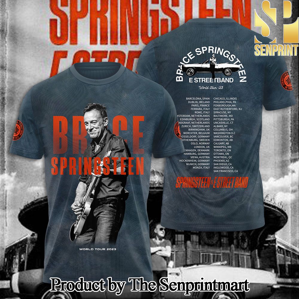 Bruce Springsteen 3D Full Printed Shirt – SEN5514