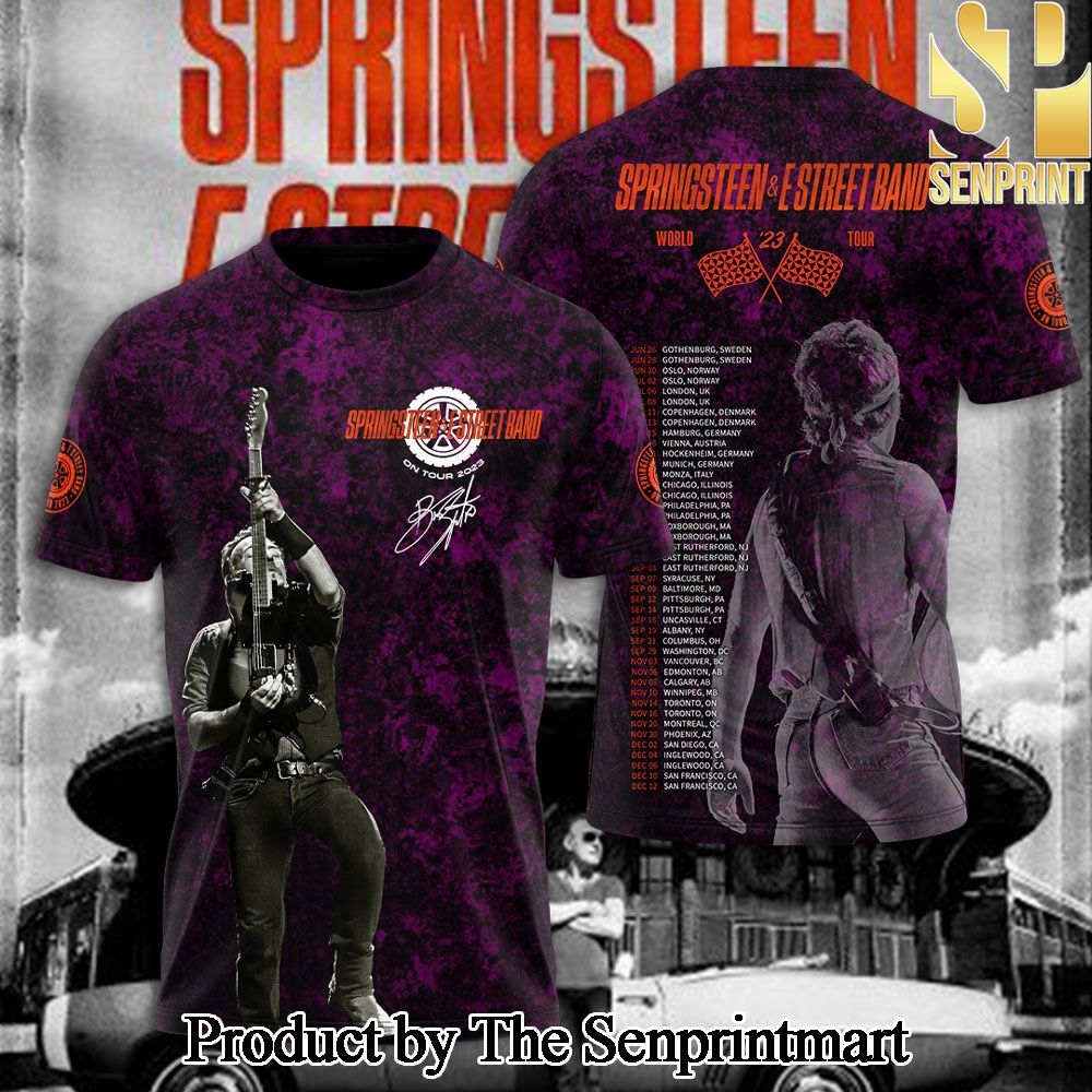 Bruce Springsteen 3D Full Printed Shirt – SEN5515