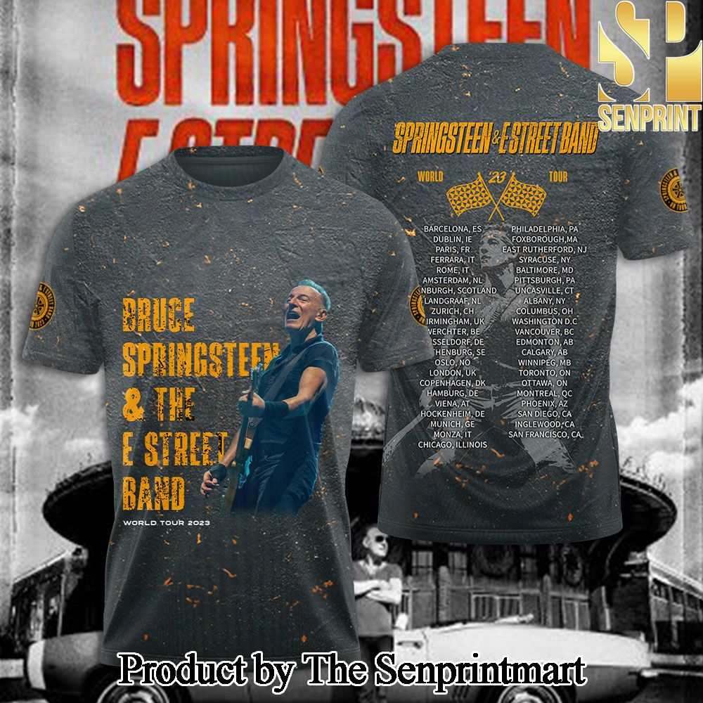 Bruce Springsteen 3D Full Printed Shirt – SEN5519