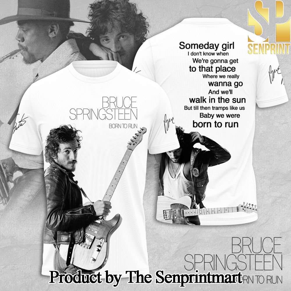 Bruce Springsteen 3D Full Printed Shirt – SEN5595