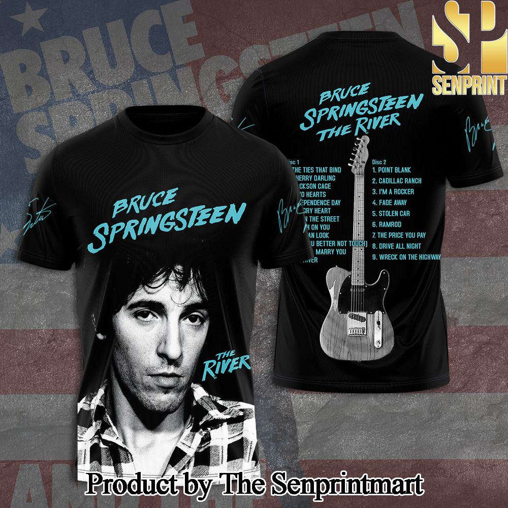Bruce Springsteen 3D Full Printed Shirt – SEN5596