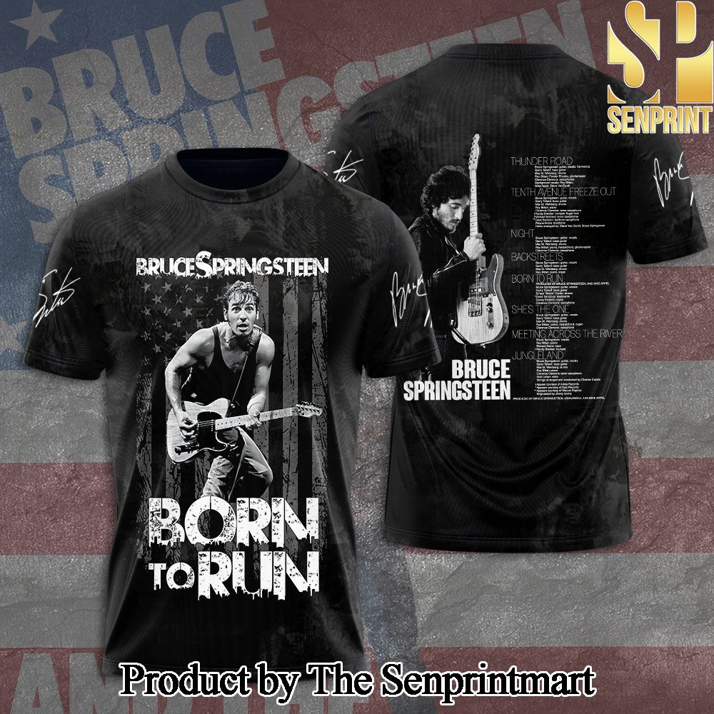 Bruce Springsteen 3D Full Printed Shirt – SEN5614