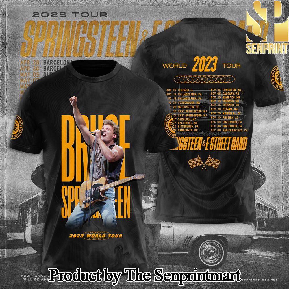 Bruce Springsteen 3D Full Printed Shirt – SEN5625