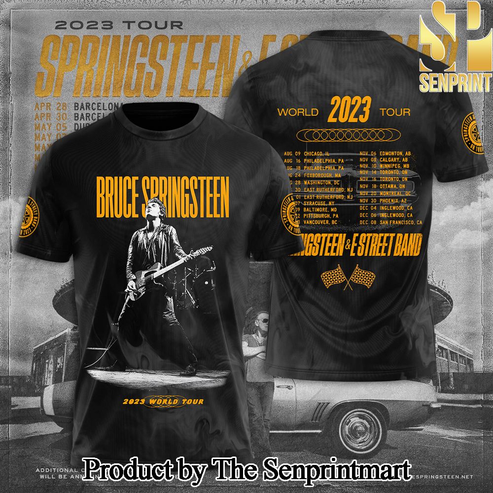 Bruce Springsteen 3D Full Printed Shirt – SEN5626