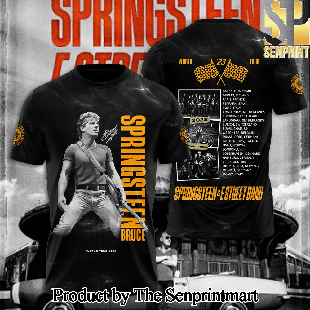 Bruce Springsteen 3D Full Printed Shirt – SEN5634