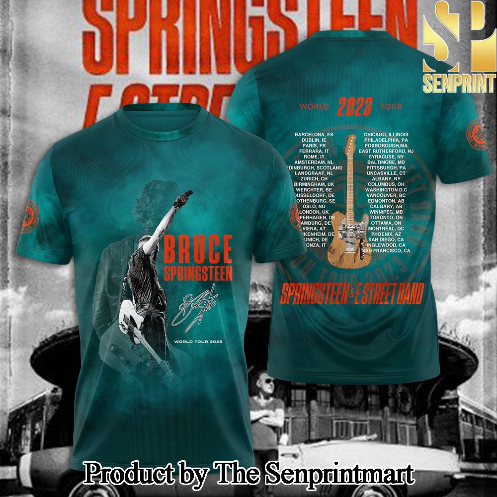Bruce Springsteen 3D Full Printed Shirt – SEN5640