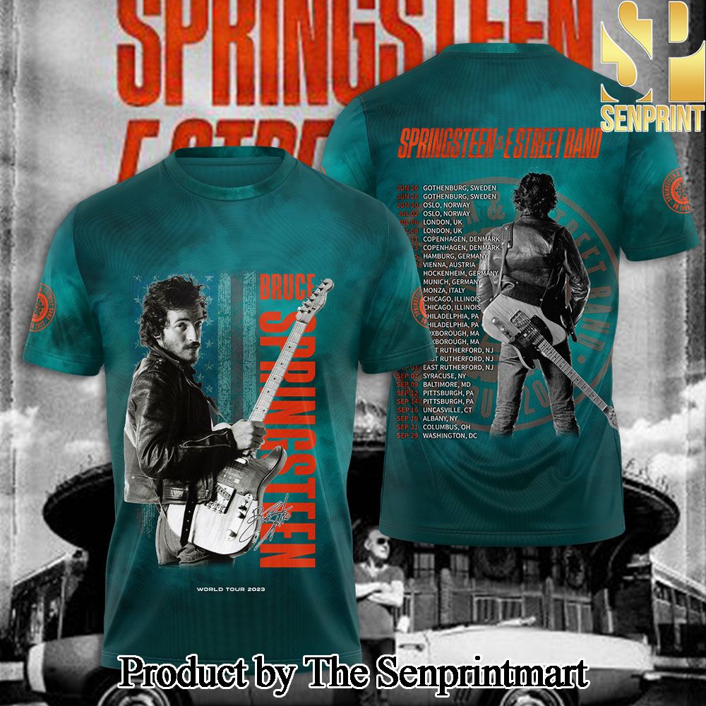 Bruce Springsteen 3D Full Printed Shirt – SEN6221