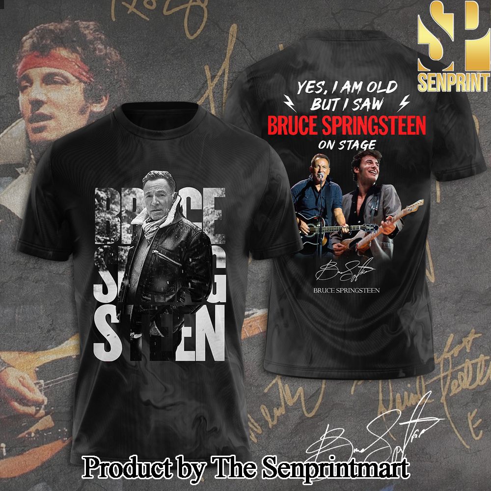 Bruce Springsteen 3D Full Printed Shirt – SEN6383