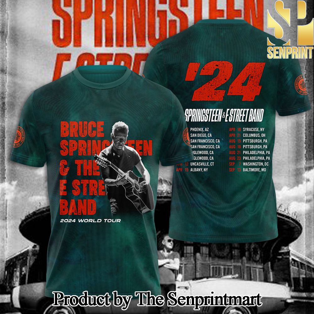 Bruce Springsteen 3D Full Printed Shirt – SEN6565