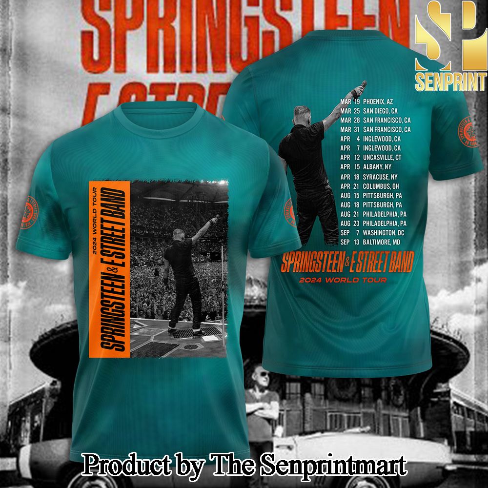 Bruce Springsteen 3D Full Printed Shirt – SEN6566