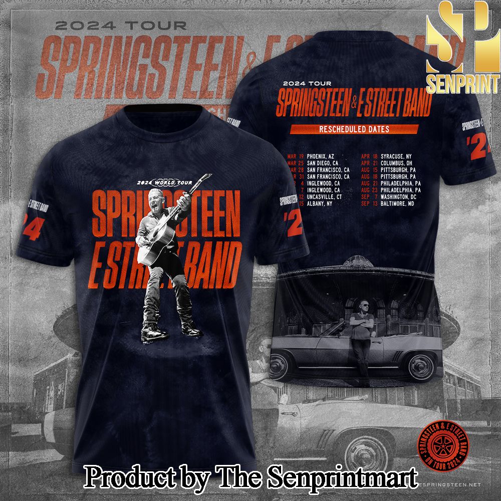 Bruce Springsteen 3D Full Printed Shirt – SEN6568