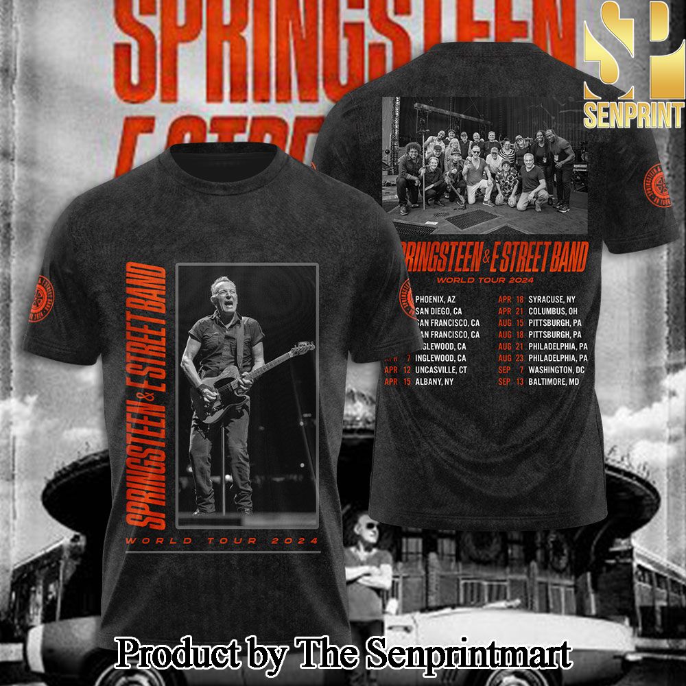 Bruce Springsteen 3D Full Printed Shirt – SEN6570