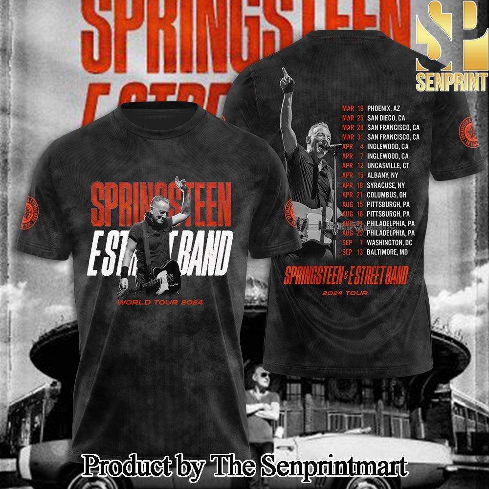 Bruce Springsteen 3D Full Printed Shirt – SEN6572