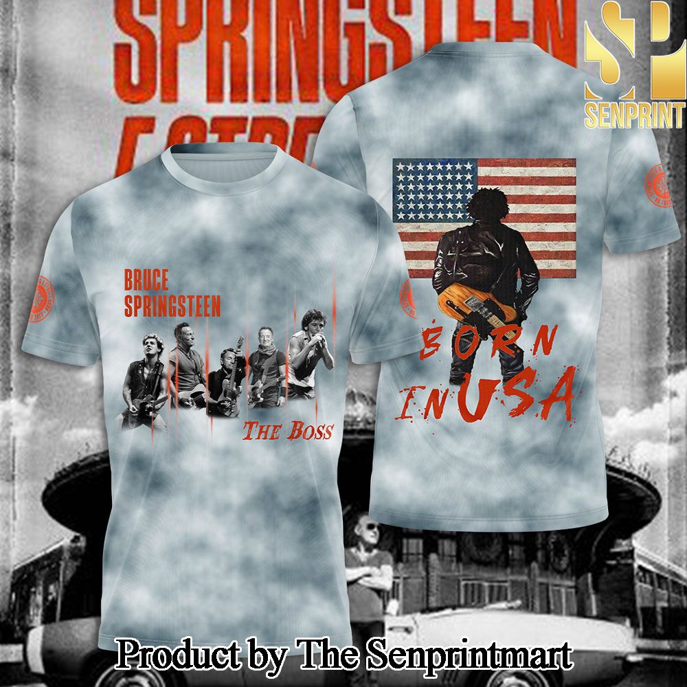 Bruce Springsteen 3D Full Printed Shirt – SEN6850