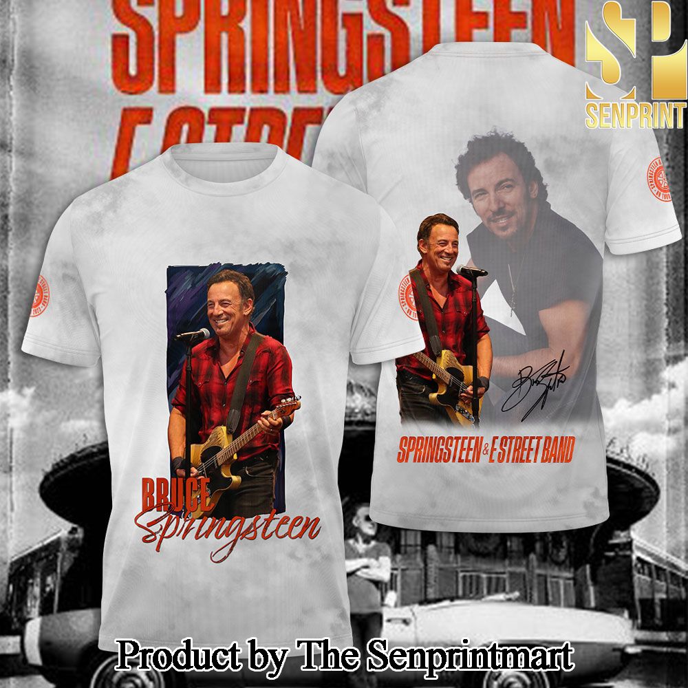 Bruce Springsteen 3D Full Printed Shirt – SEN6853