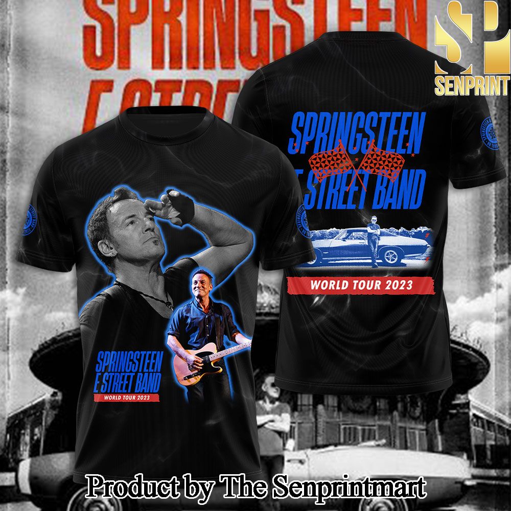 Bruce Springsteen 3D Full Printed Shirt – SEN6860