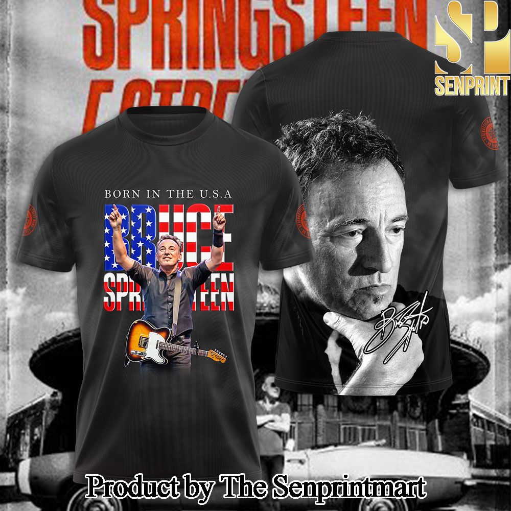 Bruce Springsteen 3D Full Printed Shirt – SEN6861