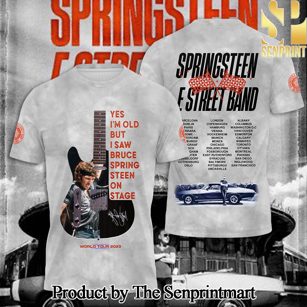 Bruce Springsteen 3D Full Printed Shirt – SEN7028