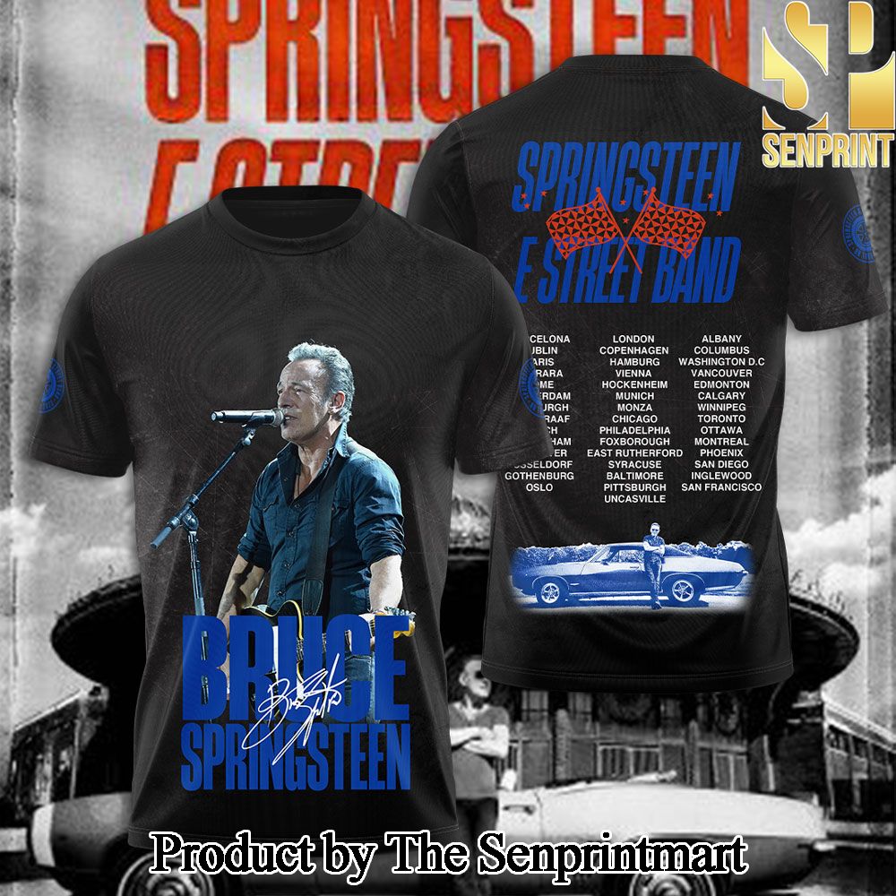 Bruce Springsteen 3D Full Printed Shirt – SEN7044