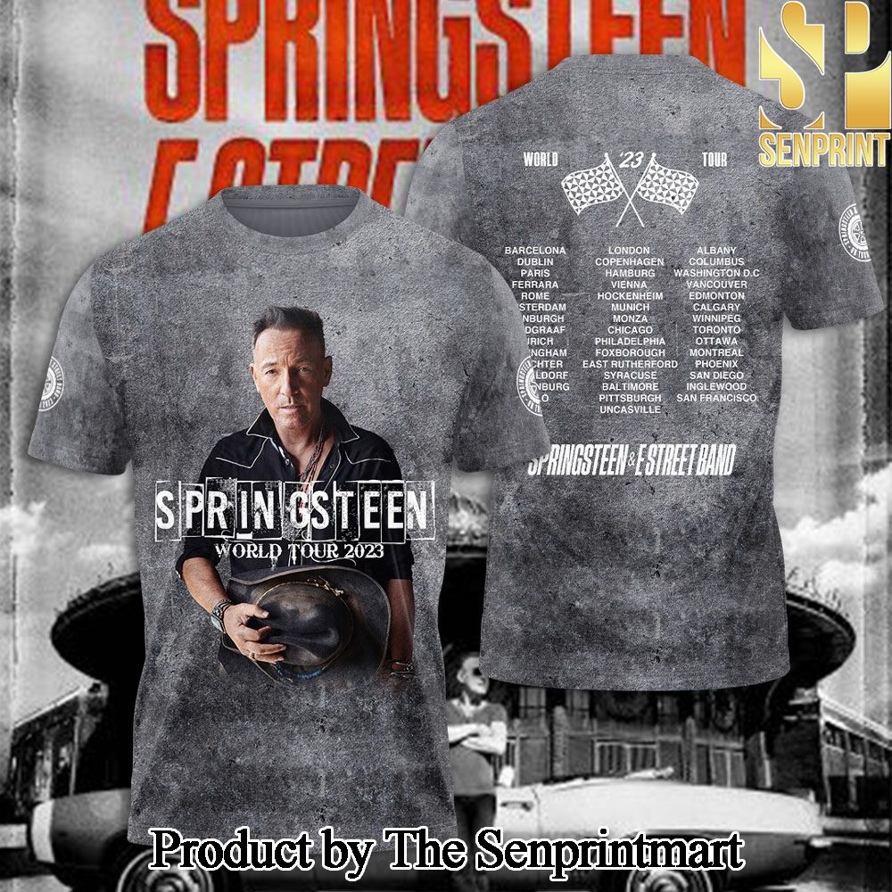 Bruce Springsteen 3D Full Printed Shirt – SEN7050